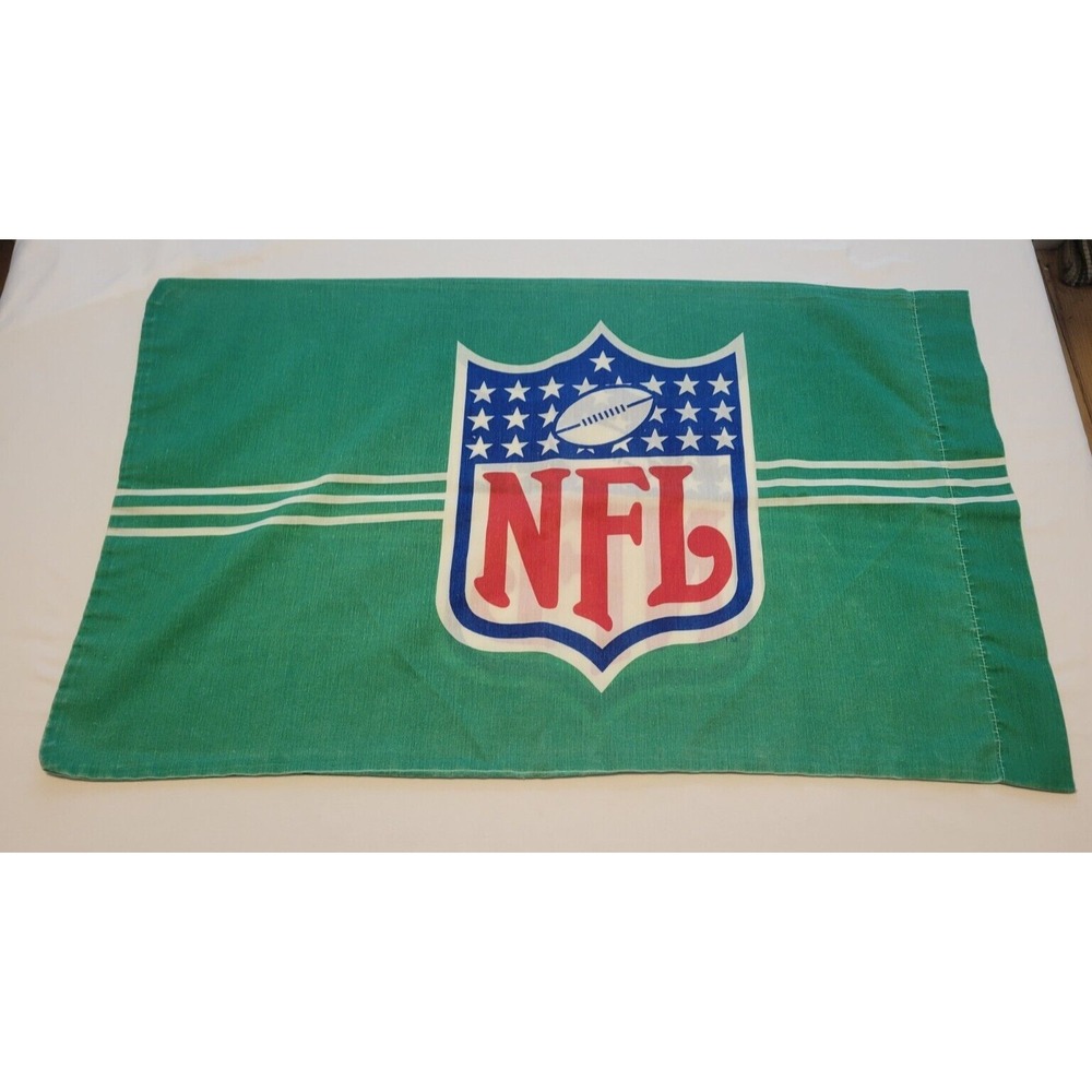 NFL Green Pillow‎ Case   Vintage  Single Case